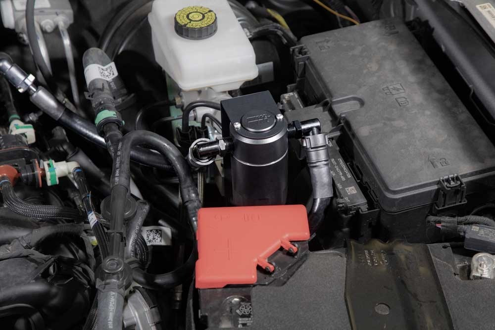 K&N 81-0809 Oil Catch Can for 2021-2024 Ford Bronco 2.3L