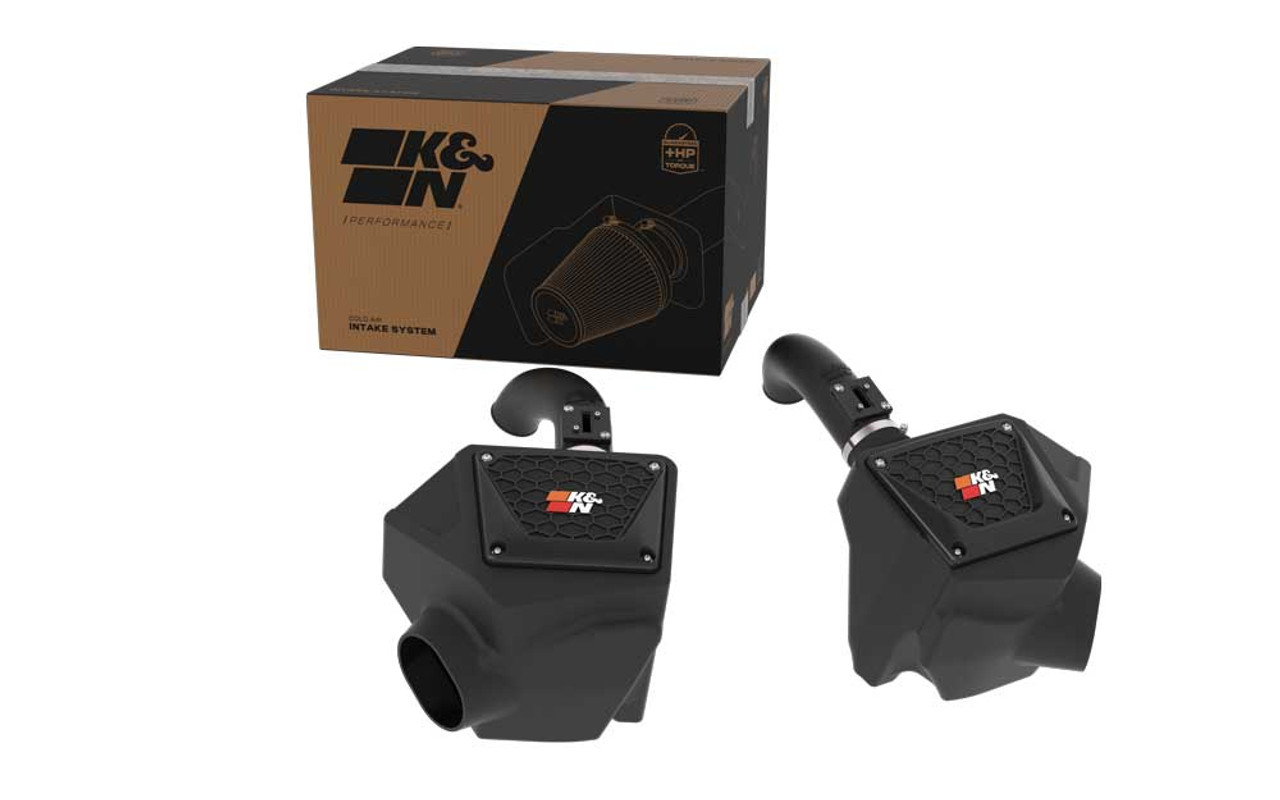 K&N 63-9042 Performance Air Intake System for 22-24 Toyota Tundra Sequoia 3.4L