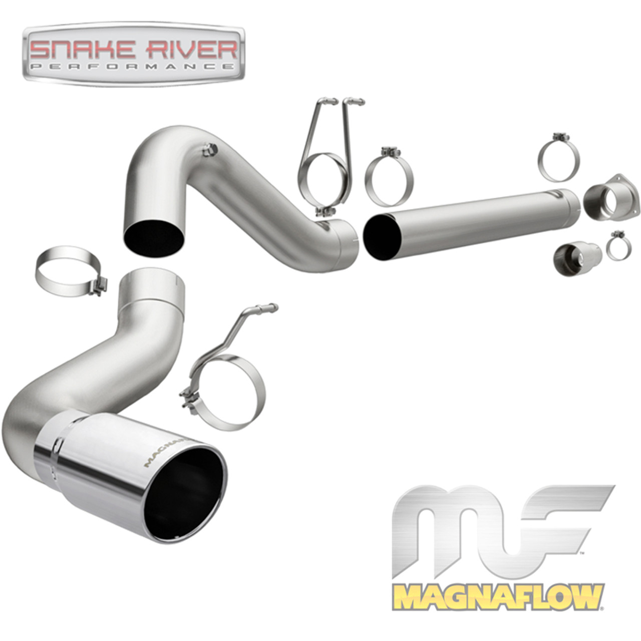 Magnaflow 5" Filter Back Exhaust for 2008-2024 Ford Powerstroke Diesel 6.4L 6.7L