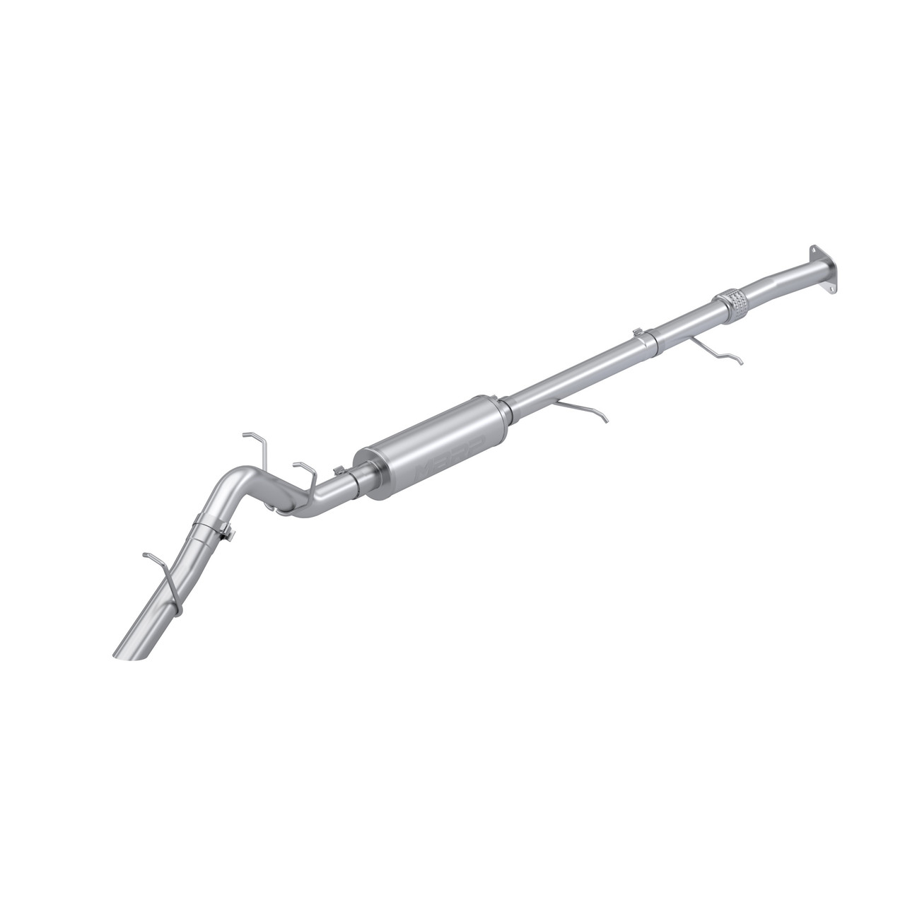 MBRP S5017AL Turn Down Exhaust for 2023-2026 Chevy Colorado GMC Canyon 2.7 Turbo