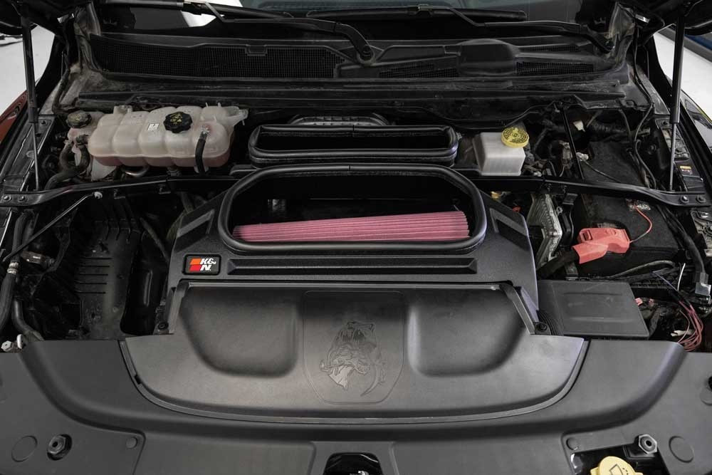 K&N 63-1591 Performance Air Intake System for 2021-2024 Dodge Ram 1500 TRX 6.2L