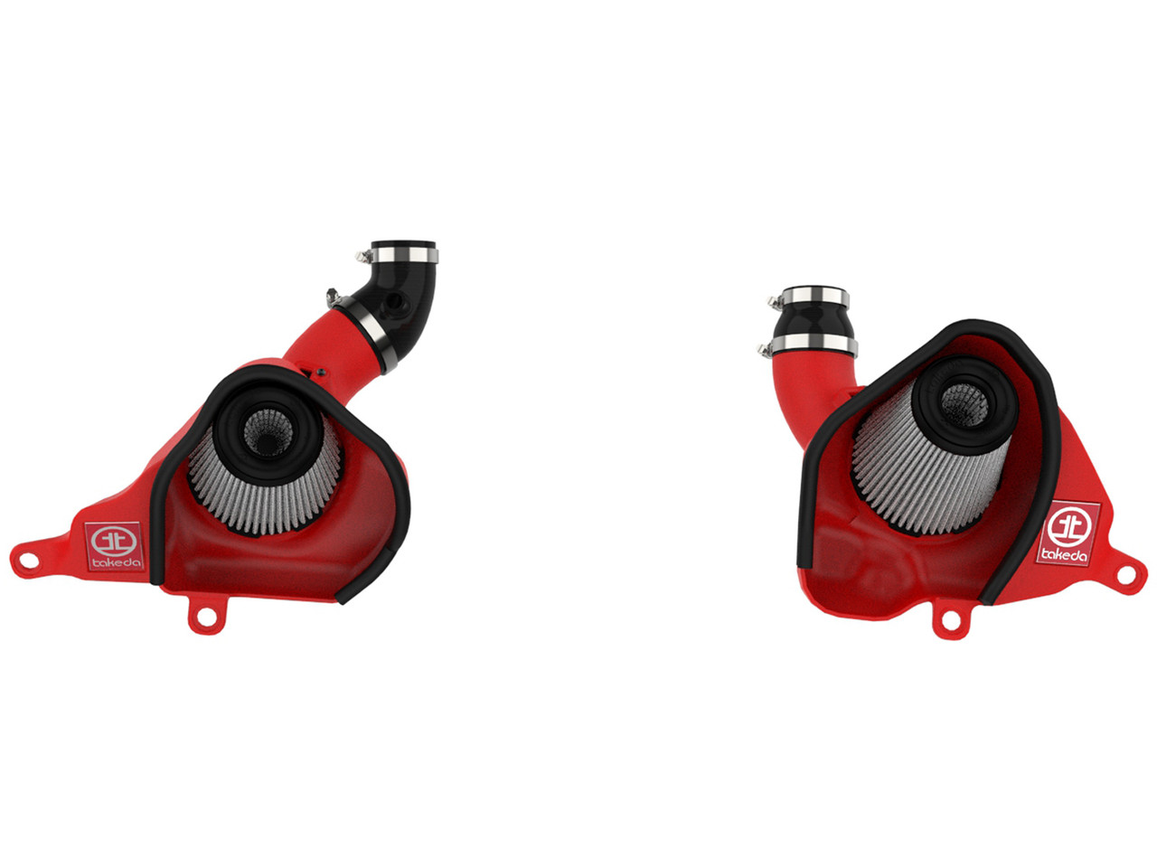 AFE Power Takeda Stage 2 Intake DRY S For 16-24 INFINITI Q50 Q60 3L 56-10004DR
