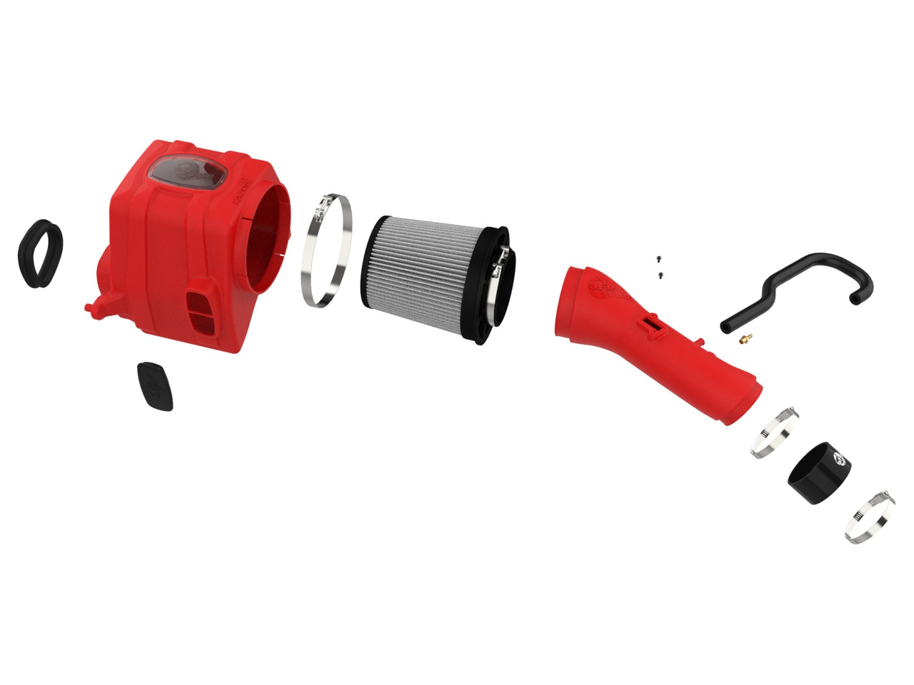 AFE Power Momentum GT Intake Red DRY S For 07-21 Toyota Tundra 5.7L 51-76003-R
