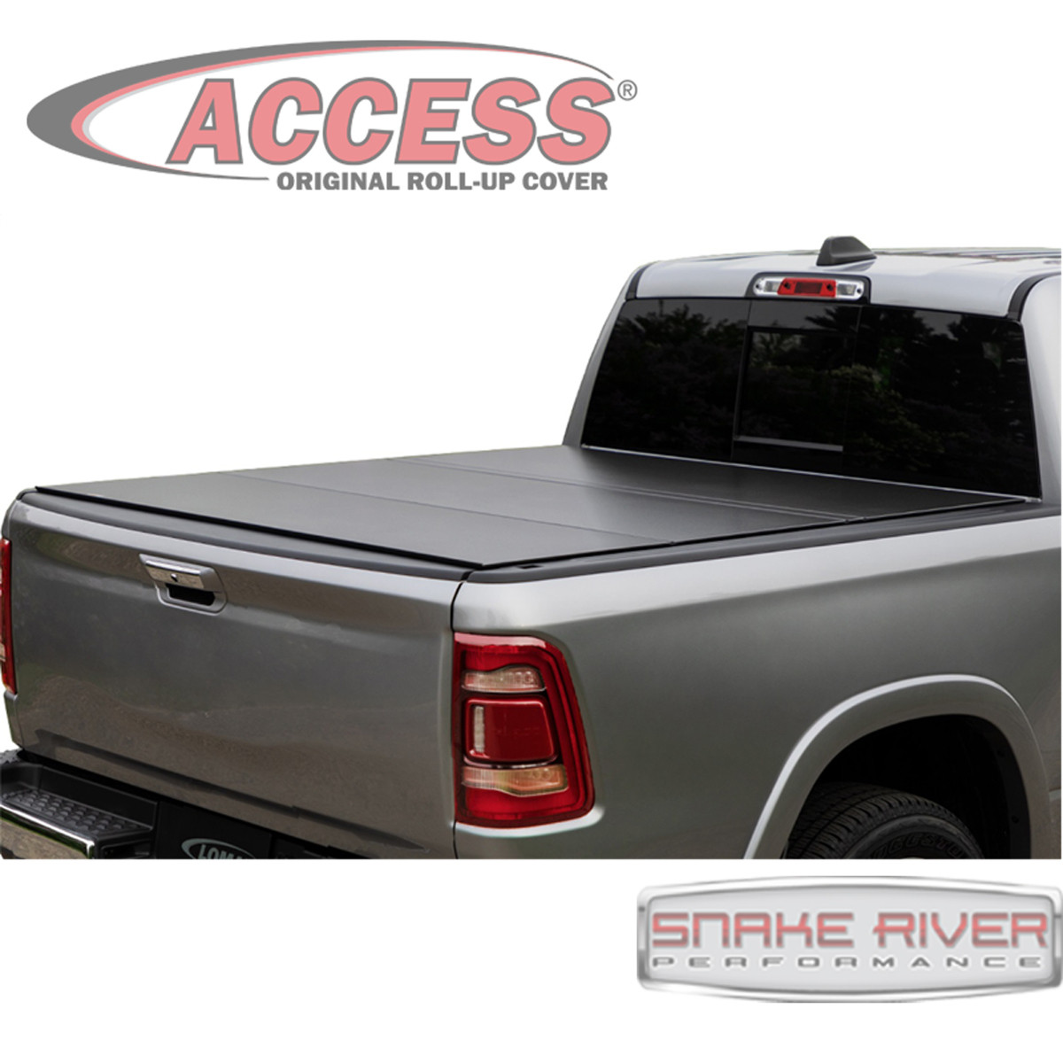 Access LOMAX Tri Fold Hard Tonneau Cover Matte For 20-25 Jeep Gladiator 5' Bed