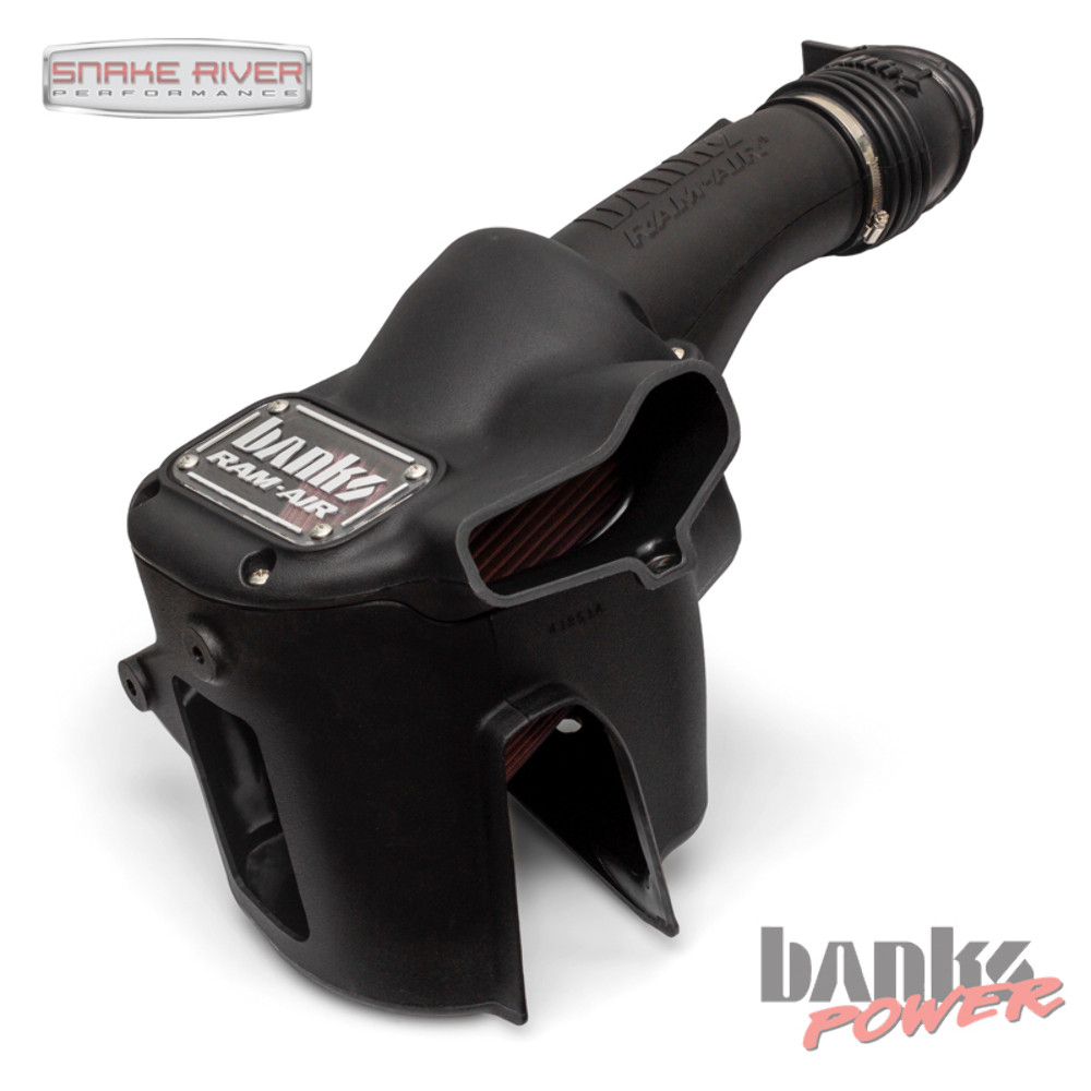 Banks Ram Air Cold Air Intake Oiled Filter for 20-22 Ford Powerstroke Diesel 6.7L