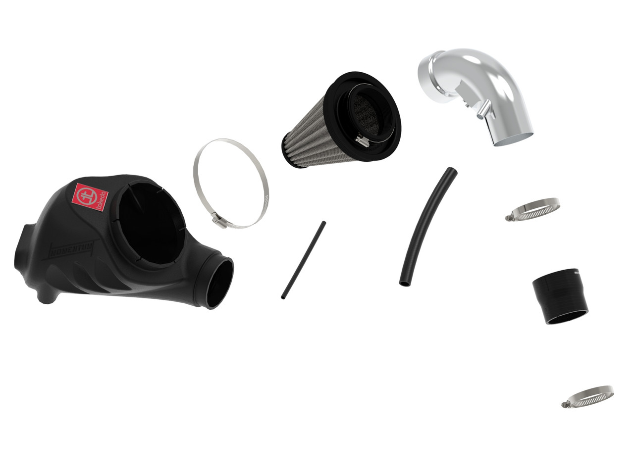 AFE Momentum Air Intake DRY S For 13-15 Honda Civic Si Acura ILX 2.4 TM-1018P-R