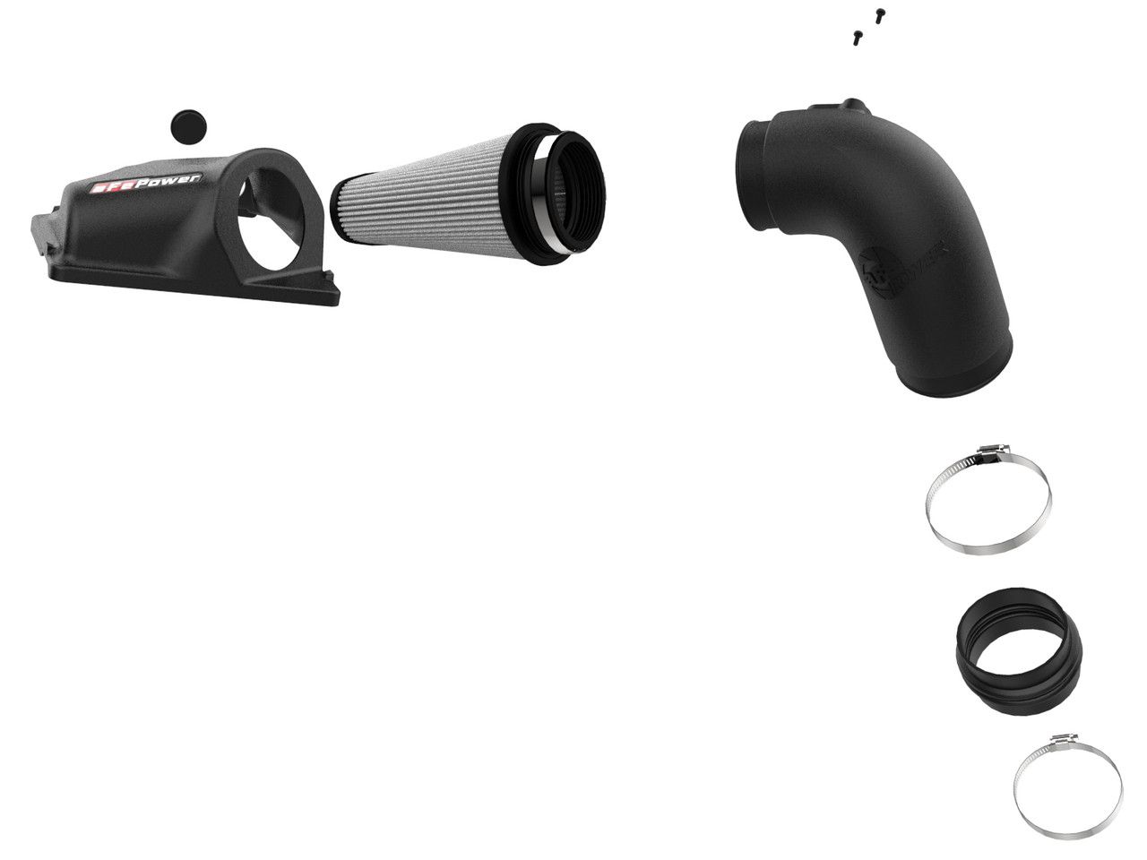 AFE Magnum FORCE Air Intake DRY S W Cover For 17-19 BMW 340i 440i M140i M240i 3L