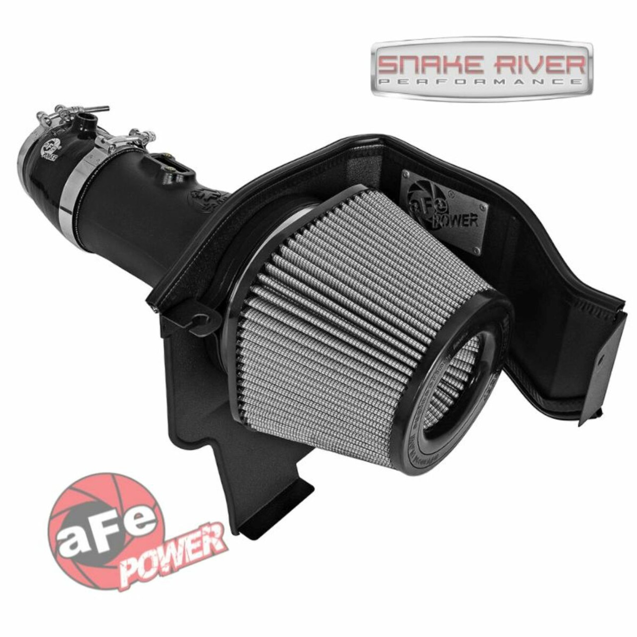 AFE Magnum FORCE Air Intake DRY S For 15-16 Dodge Challenger SRT Hellcat 6.2L V8