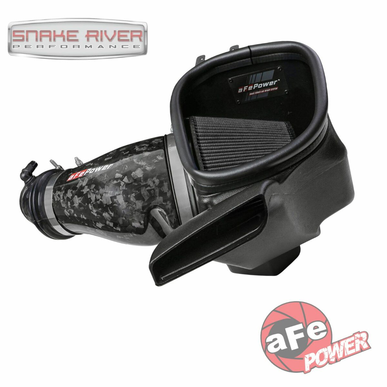 AFE Track Series Air Intake Black Pro 5R For 21-24 Grand Cherokee Hellcat 6.2L