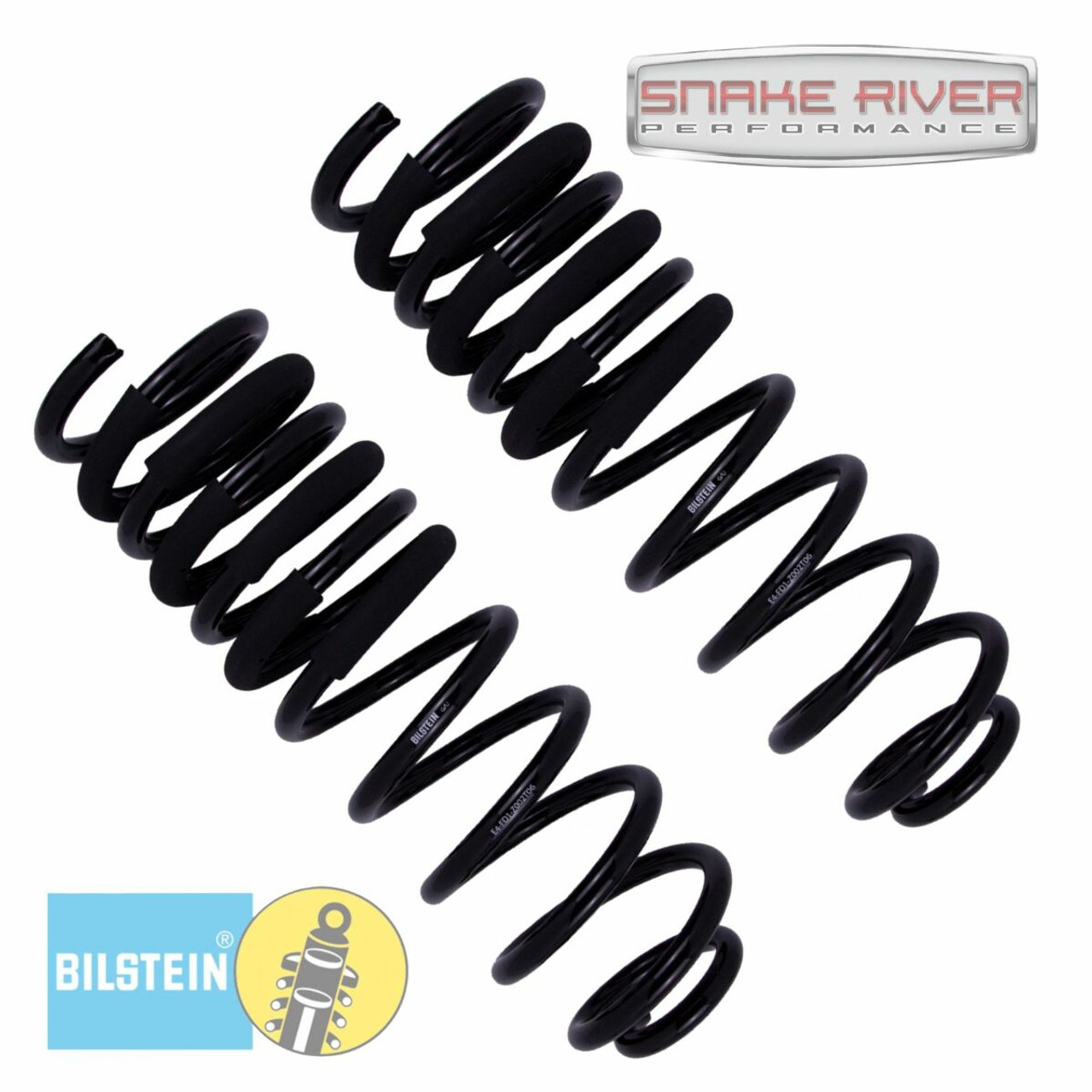 Bilstein B12 Rear Two Coil Springs For 19-24 Ram 1500 WO Off Road PKG 53-297839