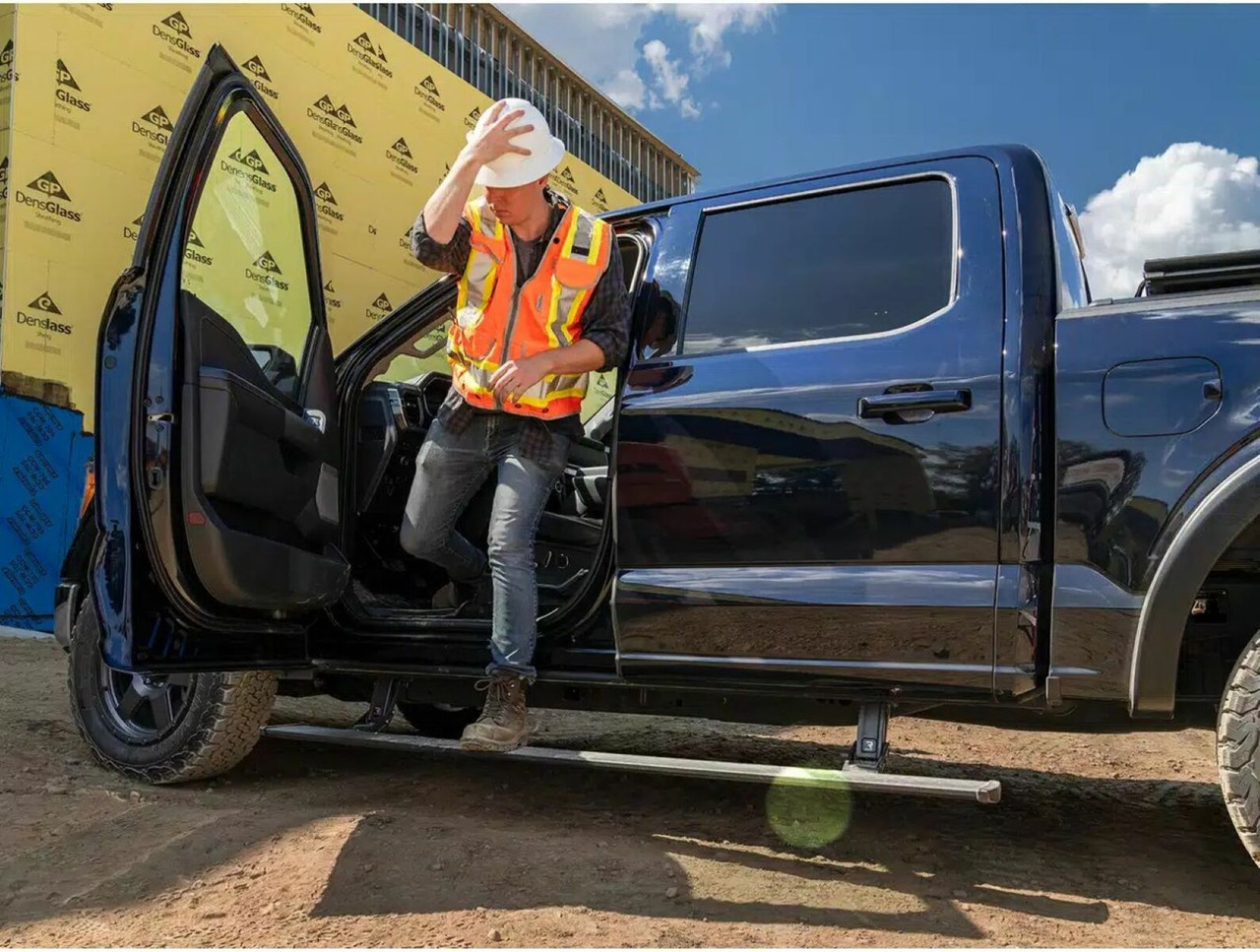 AMP Research 76139-01A Powerstep Running Boards for 2016-2017 Ram 1500 2500 3500