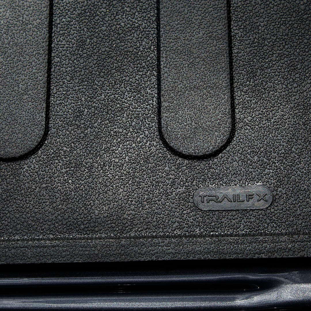 TrailFX Black Drop In Rubber Bed Mat For 05-23 Toyota Tacoma Fits 6' Bed 616N