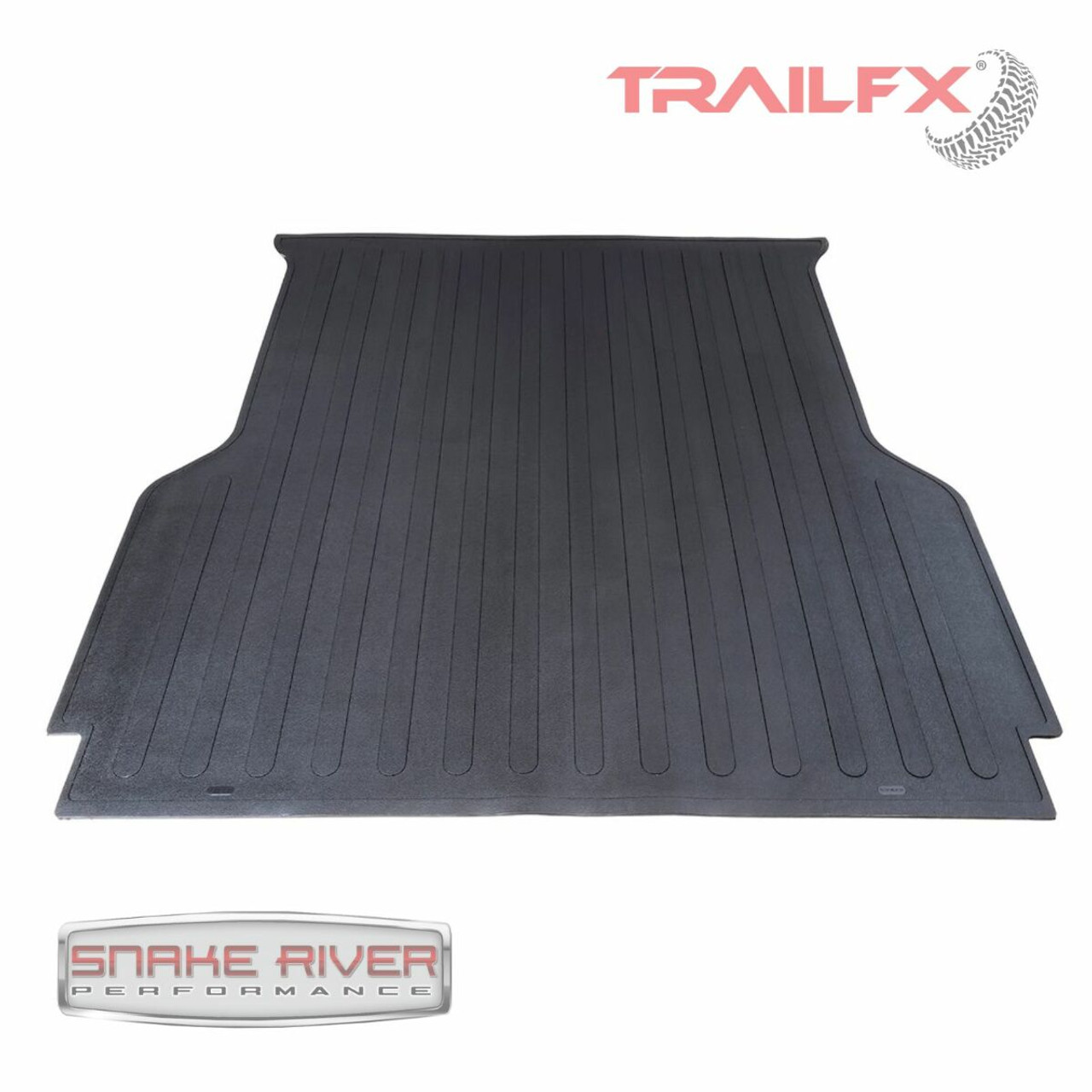 TrailFX Rubber Bed Mat For 19-25 GMC Sierra Chevy Silverado 1500 6' 7" Bed 641N