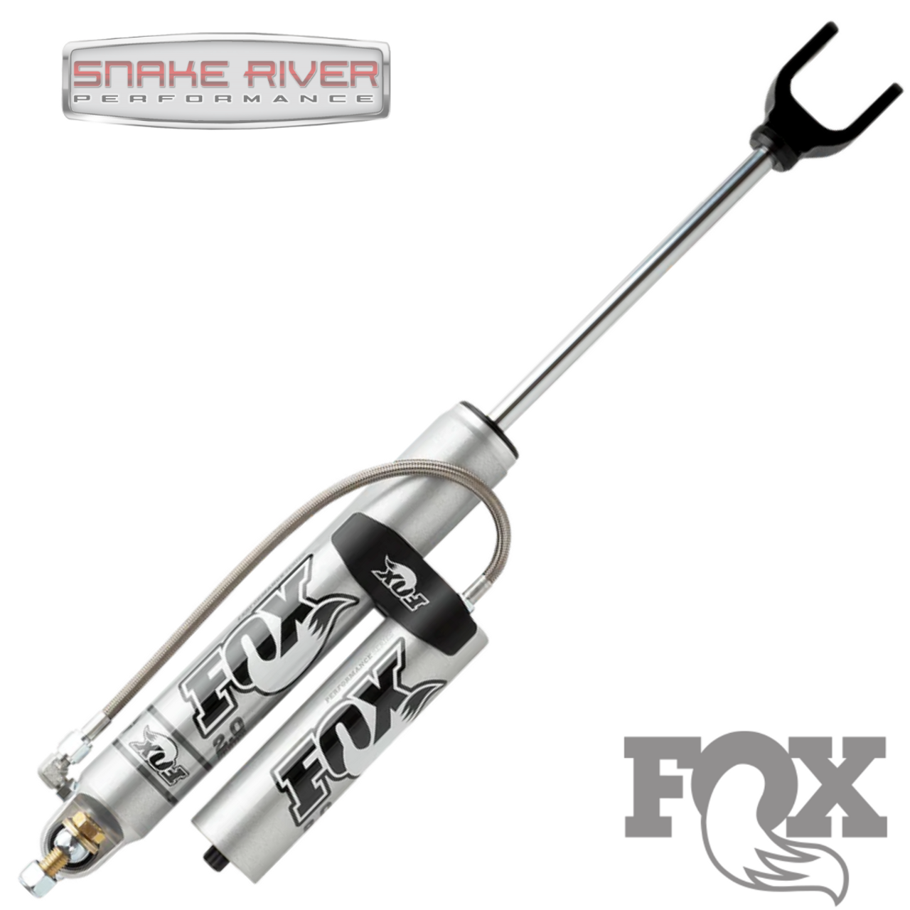 FOX Shoxs Front 2.0 Reservoir Shock For 11-19 GMC Chevy 2500 3500 HD 7-9" Lift FOX Shoxs Front 2.0 Reservoir Shock For 11-19 GMC Chevy 2500 3500 HD 7-9" Lift