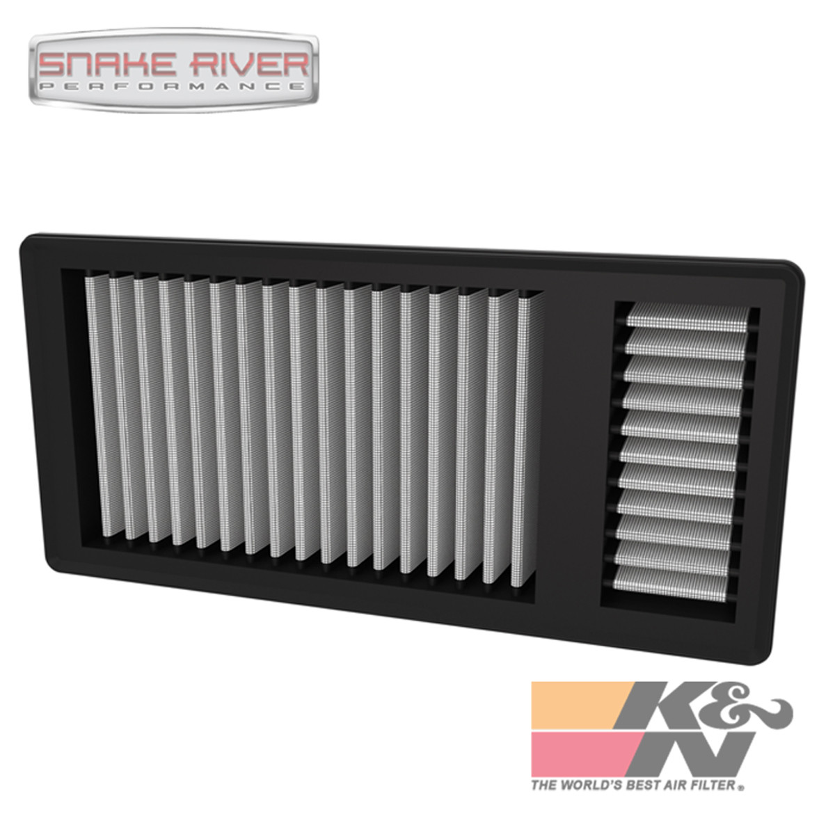 K&N 33-5010HBK Dryflow Engine Air Filter For 11-16 Ford Powerstroke Diesel 6.7L