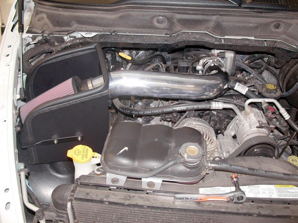 K&N 77-1533KP Cold Air Intake for 2003-2008 Dodge Ram 1500 2500 3500 5.7L Hemi
