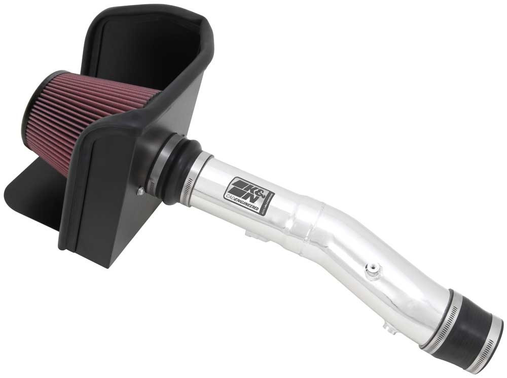 K&N 77-9037KP Performance Air Intake For 12-15 Toyota Tacoma 4.0L Polished Tube