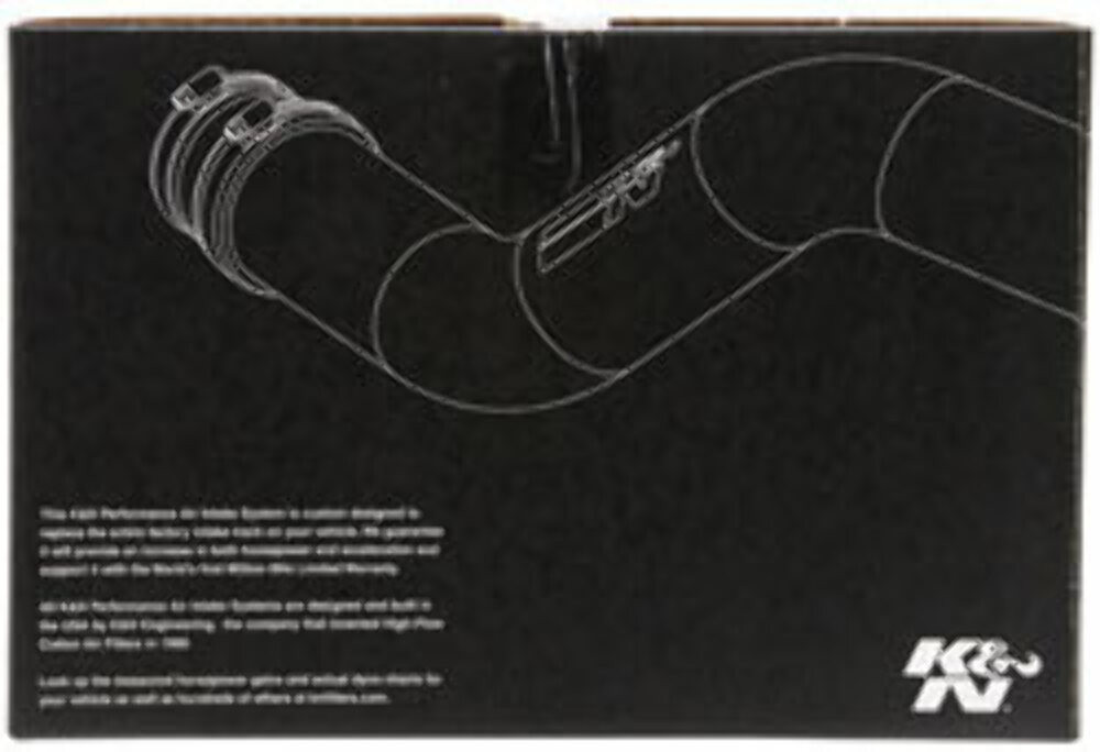K&N 63-2588 Performance Air Intake System For 14-20 Ford Fusion 1.5L Oiled Filter