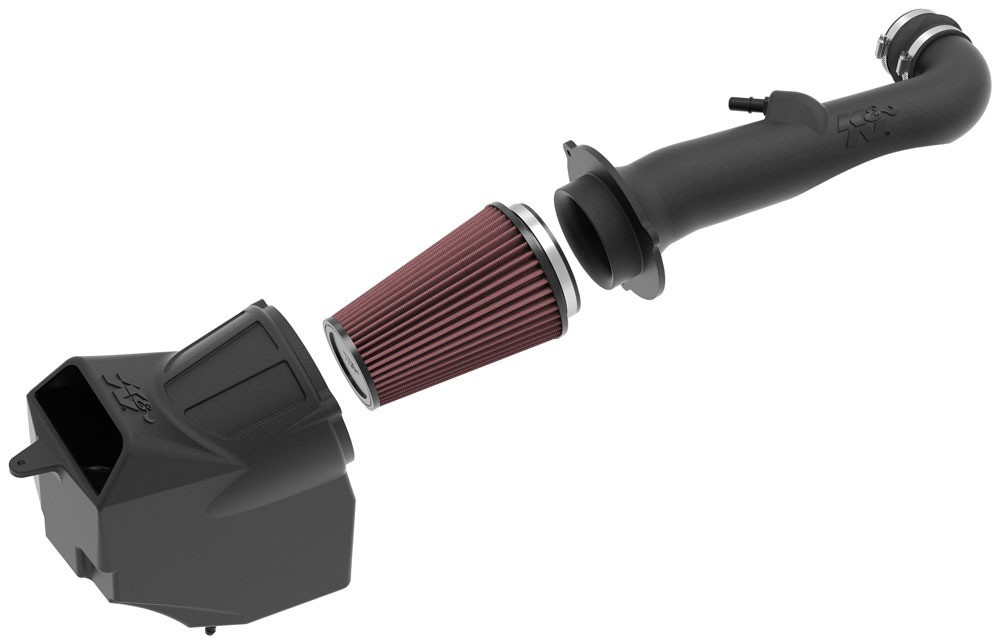K&N 57-1576 Performance Air Intake For 18-23 Jeep Wrangler JL Gladiator 3.6L