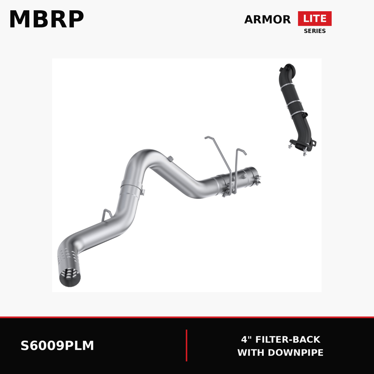 MBRP S6009PLM Exhaust for 2015-2016 Chevy GMC Duramax Diesel LML 2500HD 3500HD
