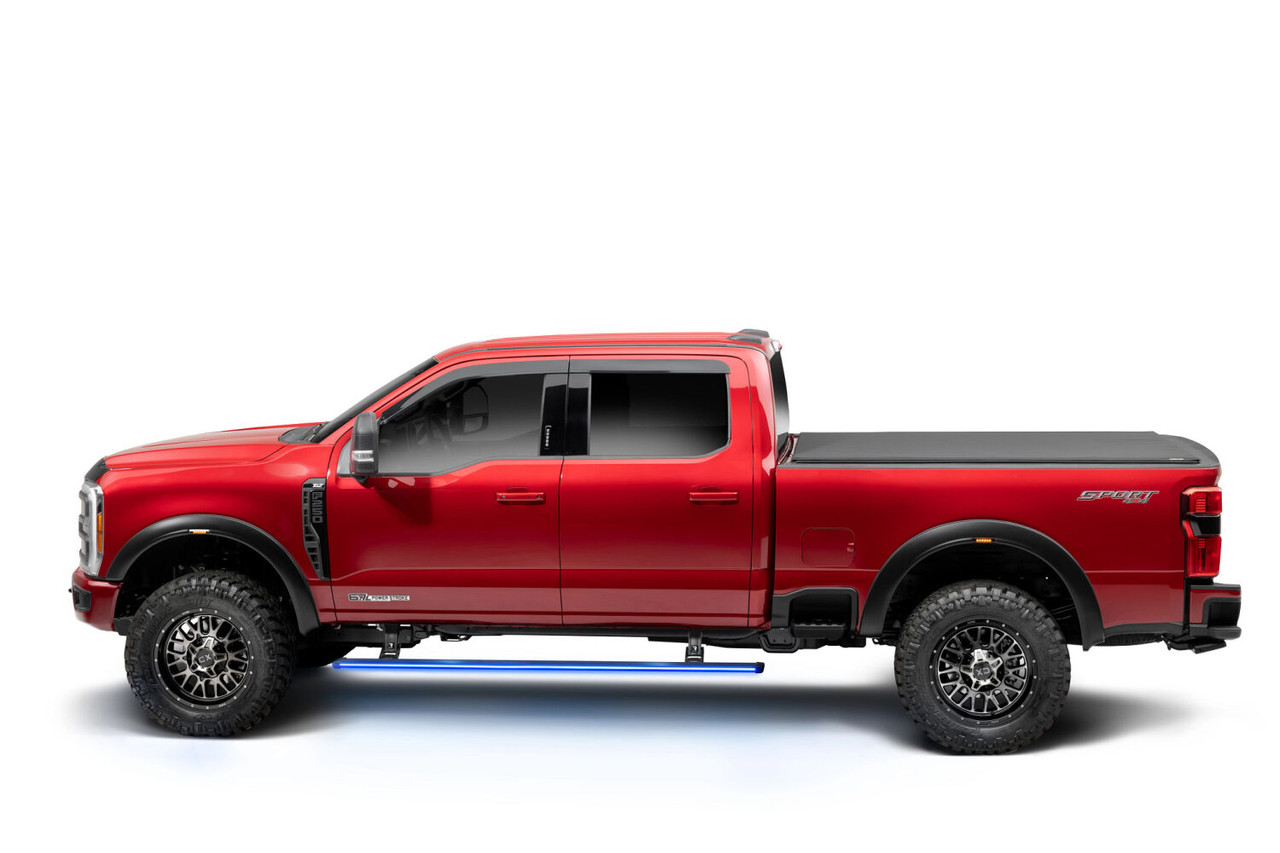 AMP Research 96242-01A Vision Boards for 2022-2026 Ford F-250 F-350 Superduty Crew Cab Only w Sync 4