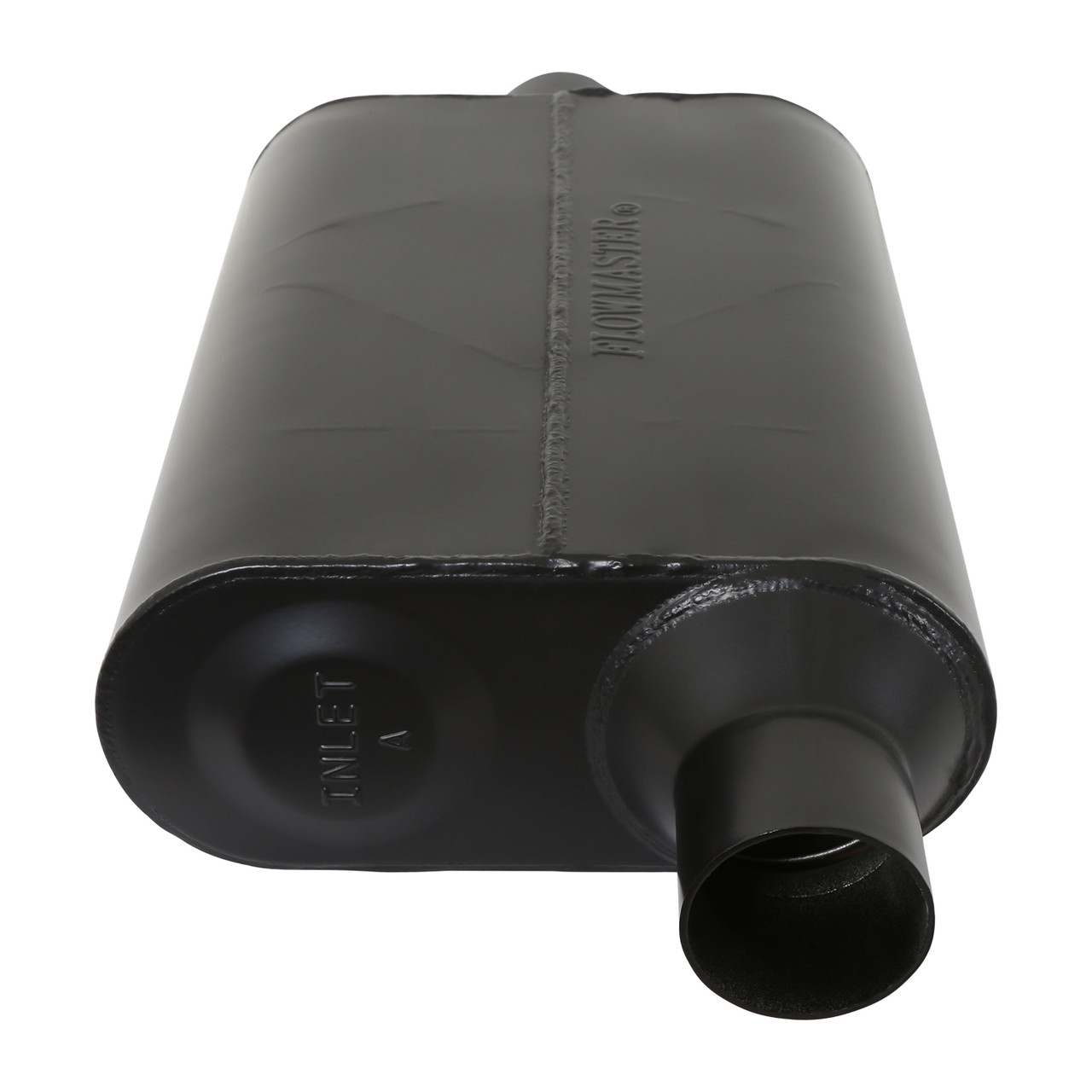 Flowmaster 42441 40 Series Muffler 2.25" Offset Inlet 2.25" Center Outlet