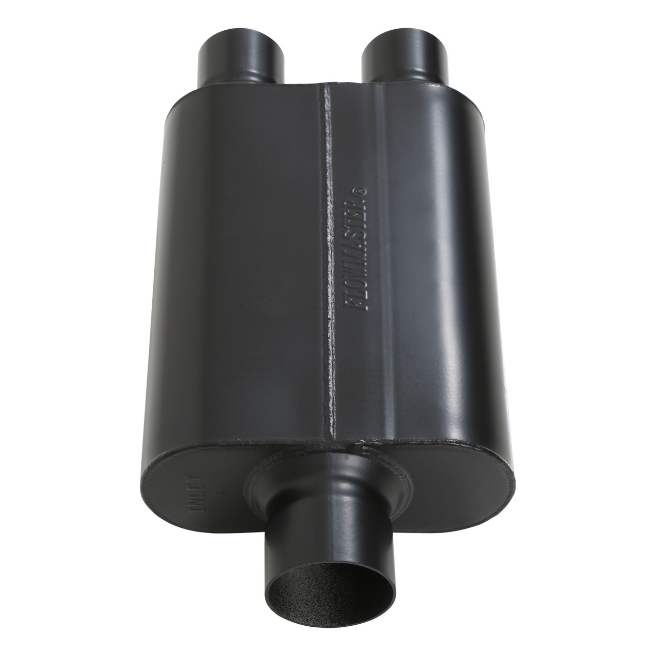 Flowmaster 430402 40 Series Muffler 3" Center Inlet 2.5" Dual Outlet  Aggressive