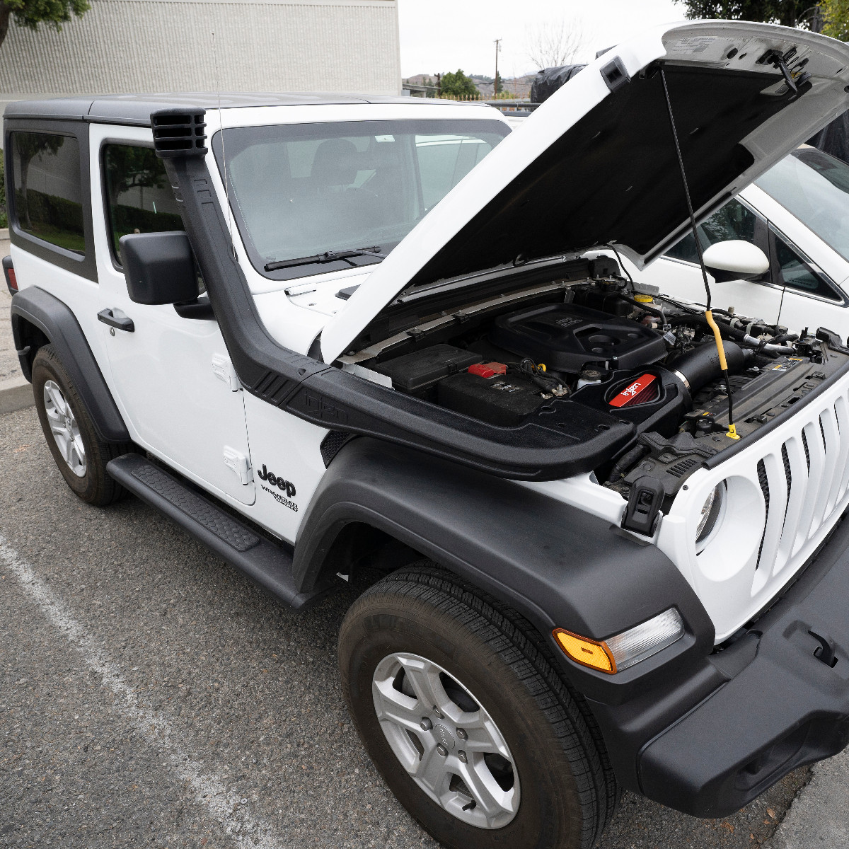 Injen Evolution Snorkel For 2018-2025 Jeep Wrangler Gladiator 3.6L EVO15168