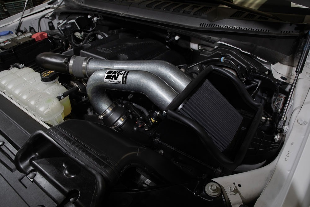 K&N 30-2617KC Cold Air Intake System for 2015-2026 Ford F150 2.7L 3.5L Ecoboost