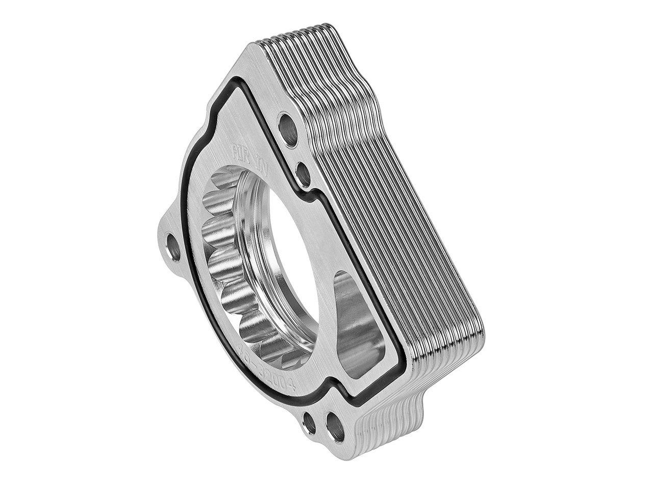 AFE Power Silver Throttle Body Spacer For 02-07 Dodge Ram 1500 4.7L V8 46-32004