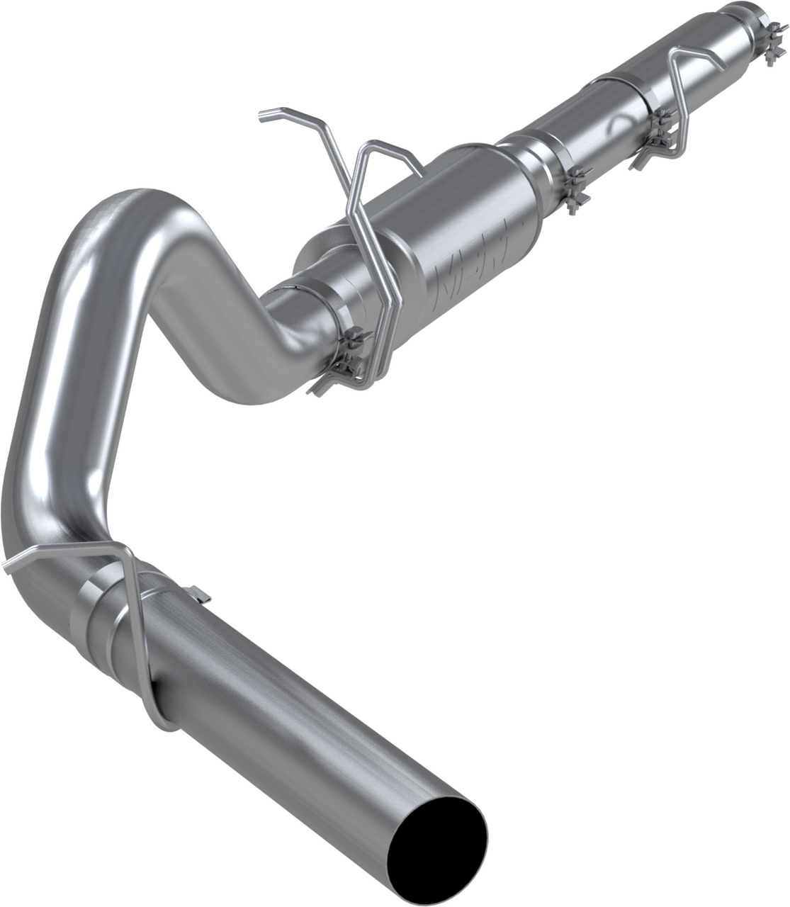 MBRP 4" EXHAUST 1999-2004 FORD F250 F350 V10 GAS CAT BACK NO TIP S5206P