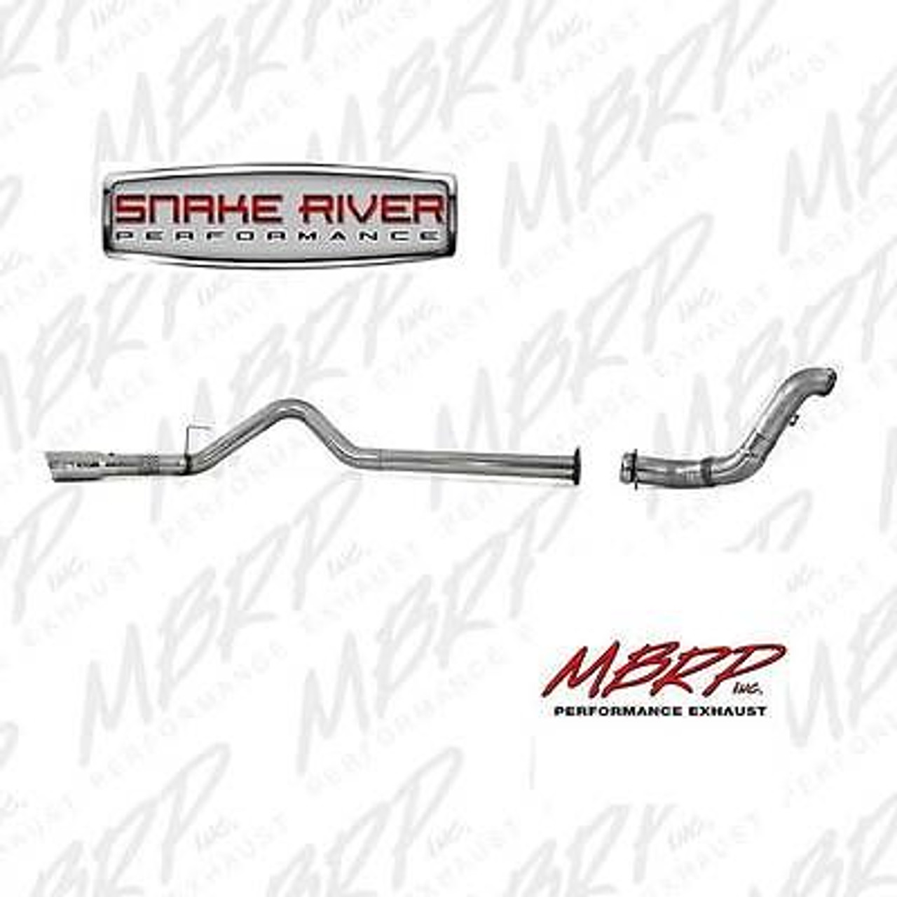 S6284AL - MBRP 4"  FILTER BACK EXHAUST WITH DOWNPIPE 2011-2014 FORD POWERSTROKE DISEL 6.7L