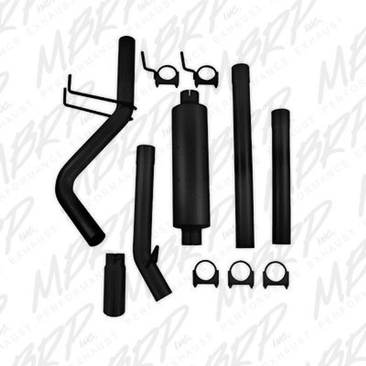 S5142BLK - MBRP EXHAUST 2009-2015 DODGE RAM 1500 5.7L HEMI CAT BACK SINGLE BLACK