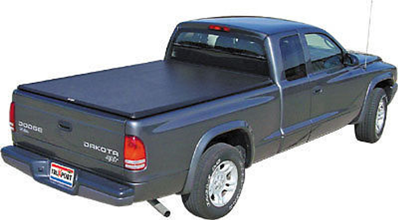 TruXedo Truxport Soft Roll Up Tonneau for 2009-2018 Dodge Ram 1500 2010-2023 Ram 2500 3500 8' Bed