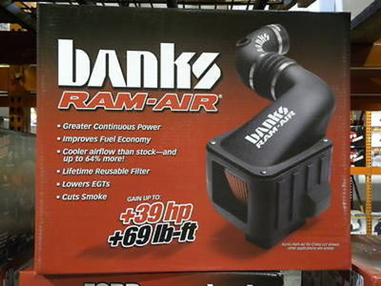 42142-D - BANKS DRY RAM AIR INTAKE 06 07 CHEVY GMC DURAMAX DIESEL 6.6L LLY/LBZ 2500HD 3500