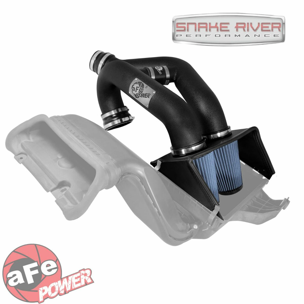 AFE Magnum Cold Air Intake Pro 5R For 15-25 Ford F150 2.7L 54-12642-1B No Scoop