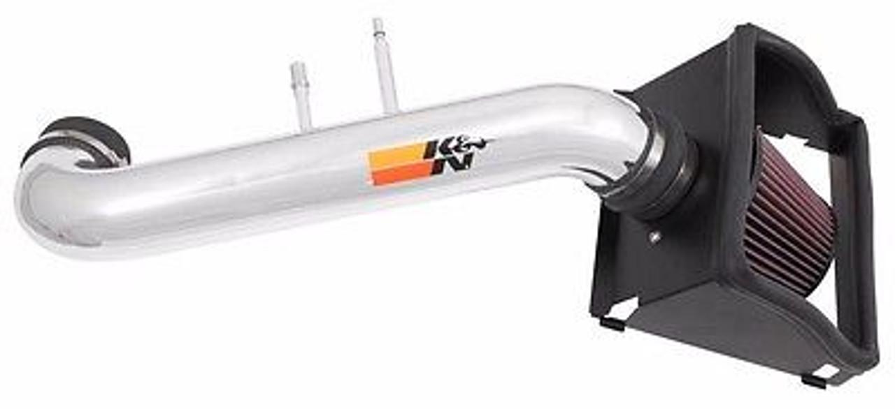K&N COLD AIR INTAKE SYSTEM KIT 2015 -2018 FORD F150 5.0L V8 POLISHED TUBE 77-2591KP