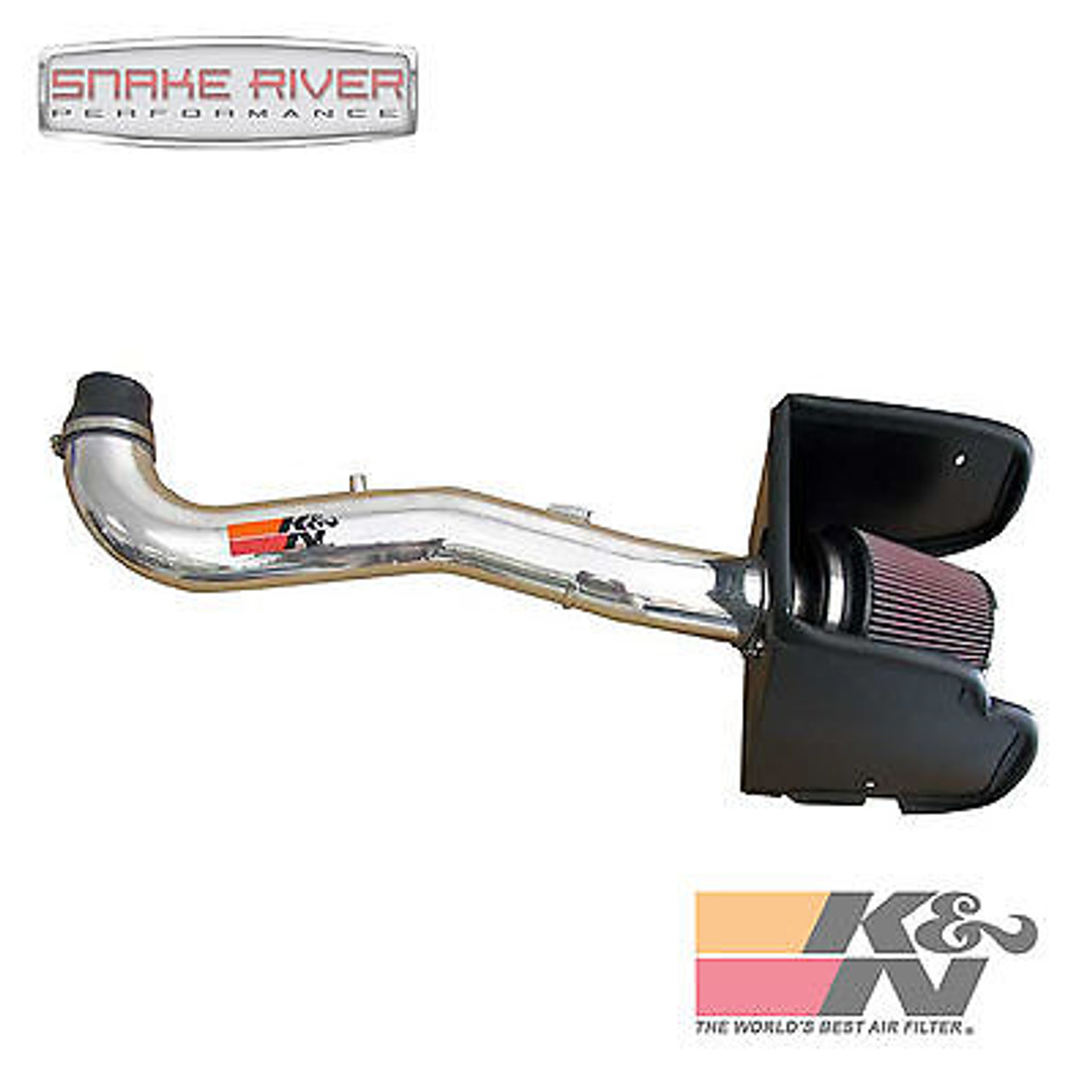 77-6014-1KP - K&N PERFORMANCE POLISHED COLD AIR INTAKE FOR 2005-2018 NISSAN FRONTIER 4.0L