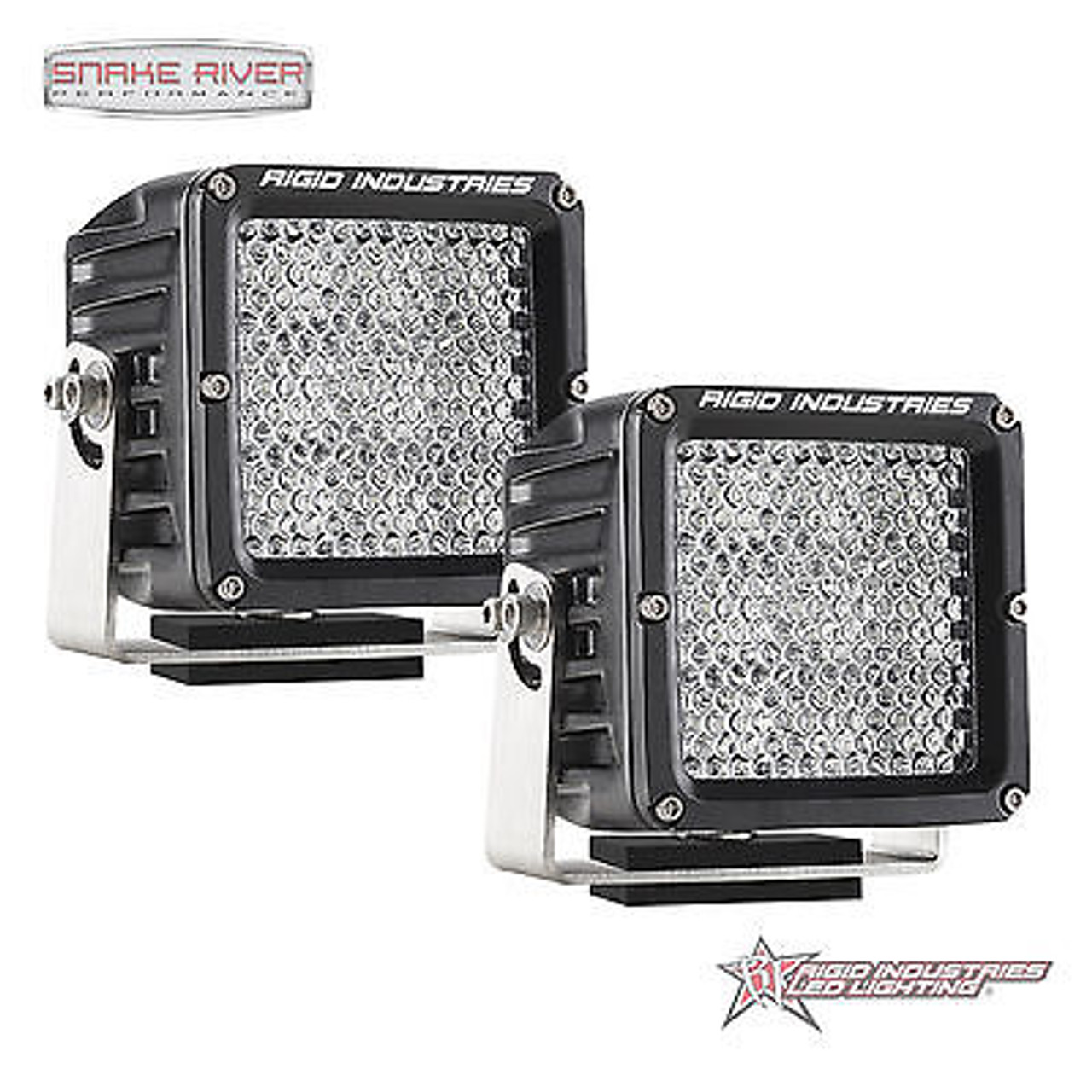 32231 - RIGID INDUSTRIES DUALLY XL SERIES HYBRID DIFFUSED LED LIGHT PAIR BLACK