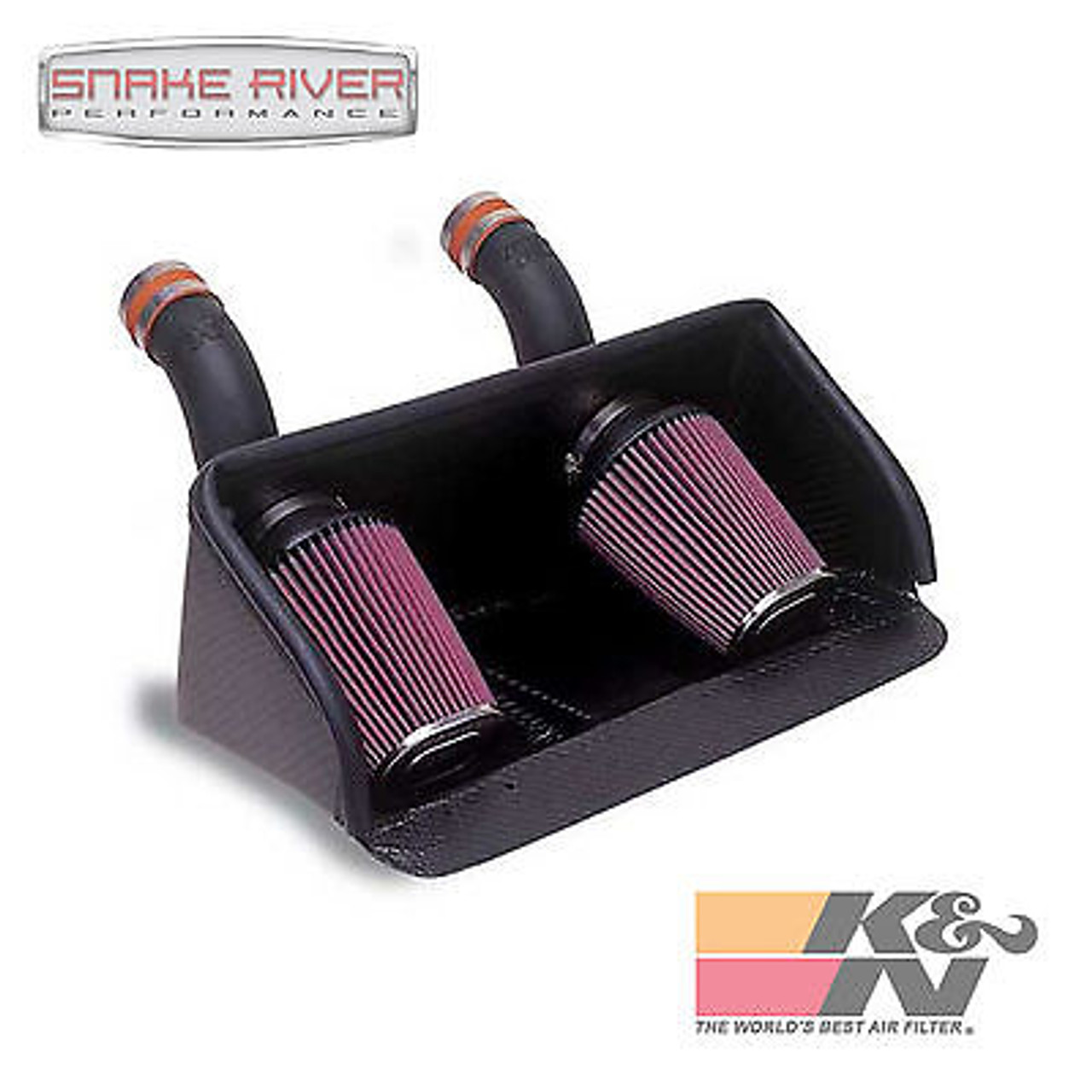 57-1508 - K&N PERFORMANCE CARBON FIBER COLD AIR INTAKE SYSTEM FOR 95-98 DODGE VIPER 8.0L