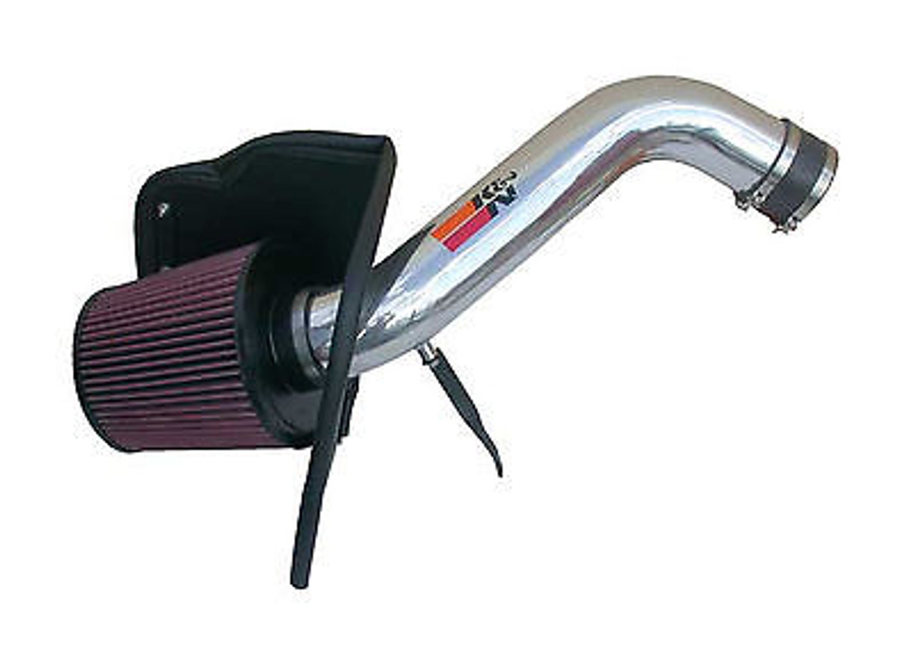 77-3034KP - K&N POLISHED COLD AIR INTAKE SYSTEM FOR 01-04 CHEVY GMC DURAMAX DIESEL 6.6L