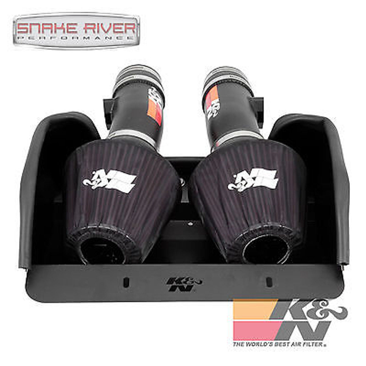 69-2528TTK - K&N PERFORMANCE COLD AIR INTAKE SYSTEM FOR 2013 DODGE SRT VIPER 8.4L NO CARB