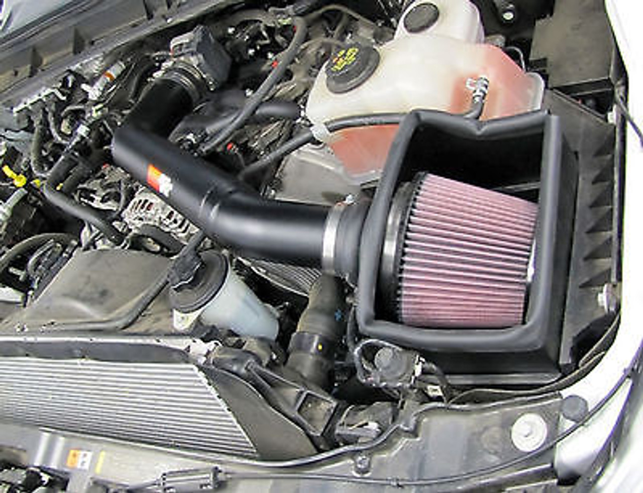 77-2582KTK - K&N PERFORMANCE COLD AIR INTAKE SYSTEM FOR 11-15 FORD F250 F350 6.2L SUPER DUTY