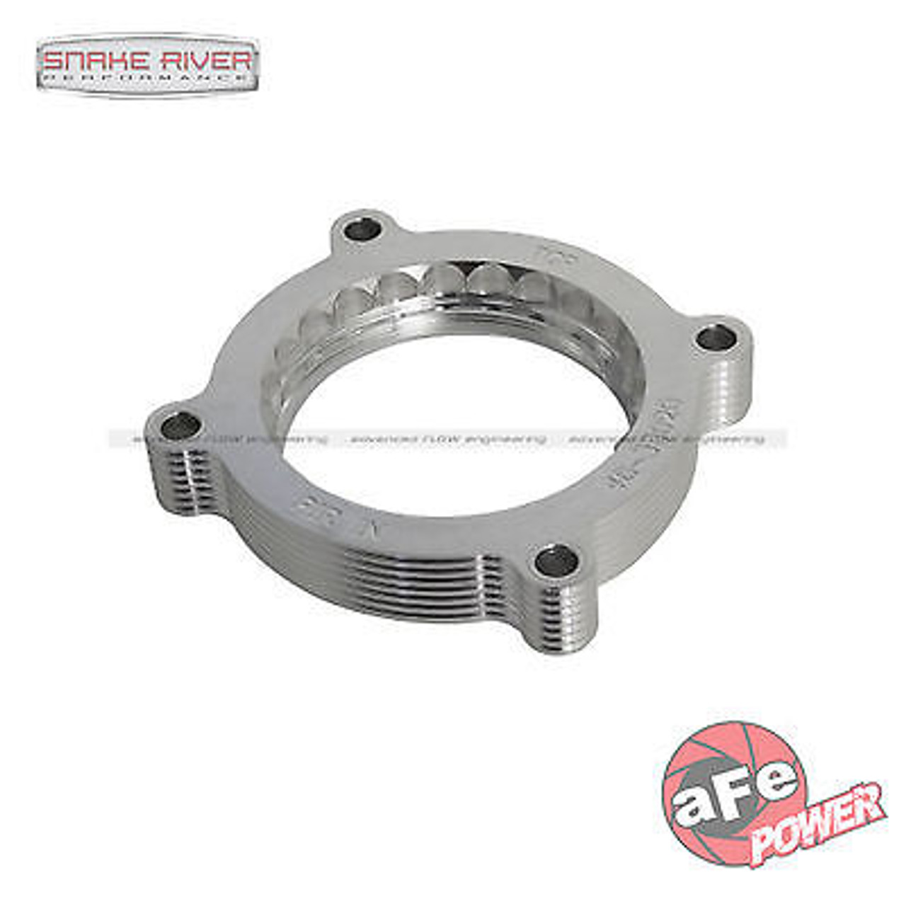 46-33020 - AFE ALUMINUM THROTTLE BODY SPACER FOR 15-16 FORD MUSTANG GT 5.0L