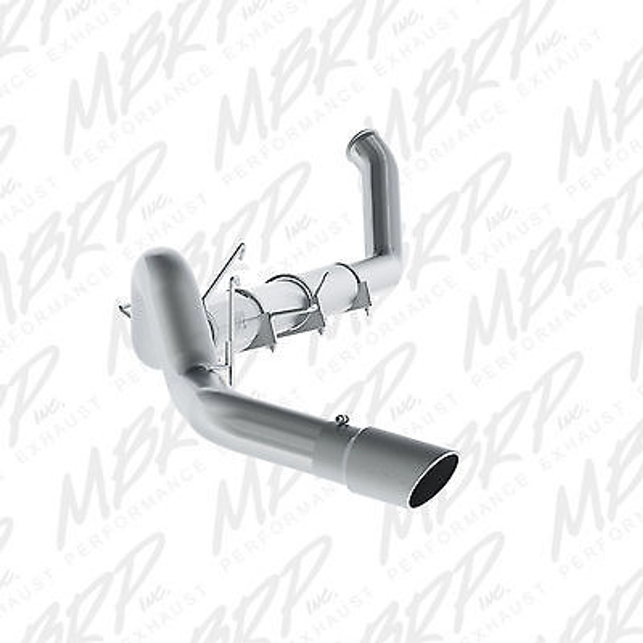 S61120409 - MBRP 5" TURBO BACK STAINLESS EXHAUST WITH TIP FOR 94-02 DODGE RAM CUMMINS DIESEL