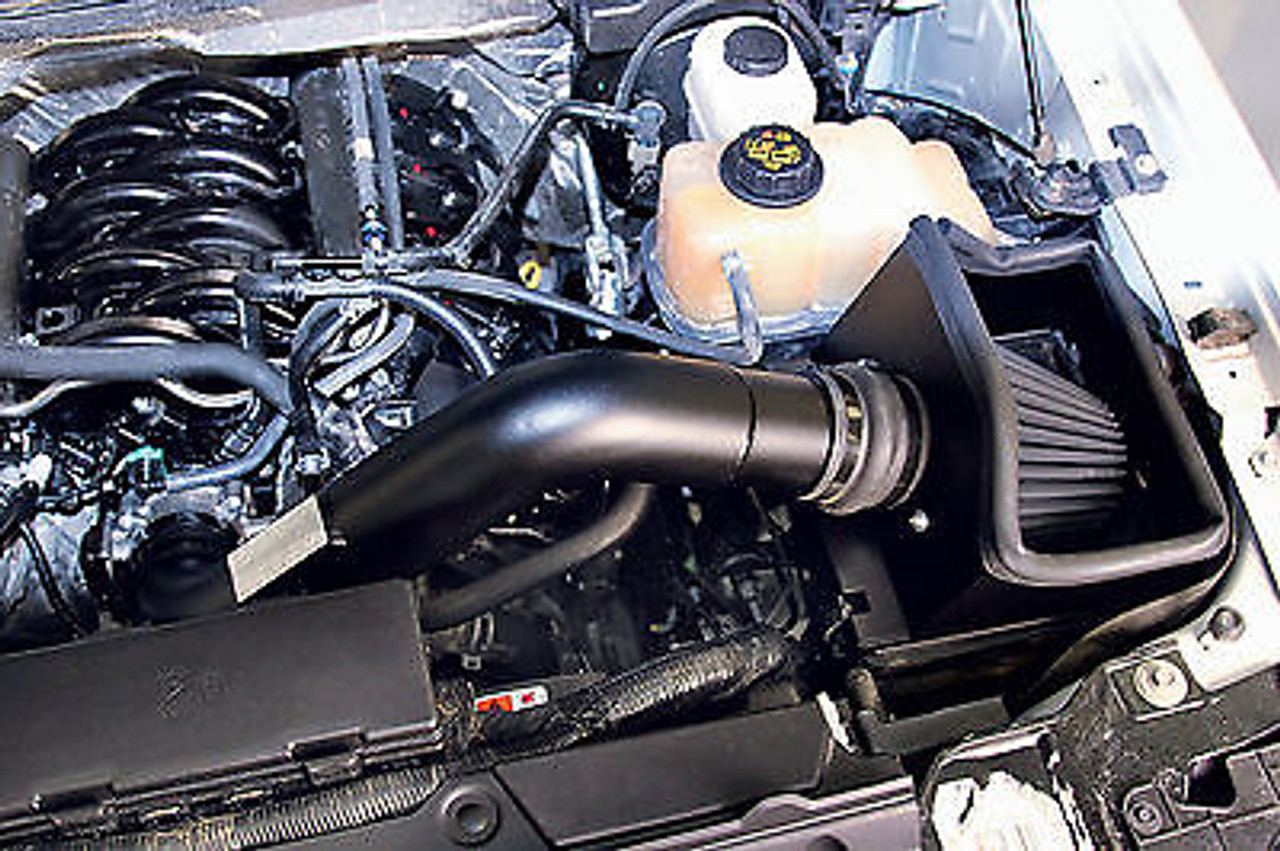 71-2581 - K&N BLACKHAWK COLD AIR INTAKE SYSTEM 11-14 FORD F150 5.0L BLACKOUT MIDNIGHT