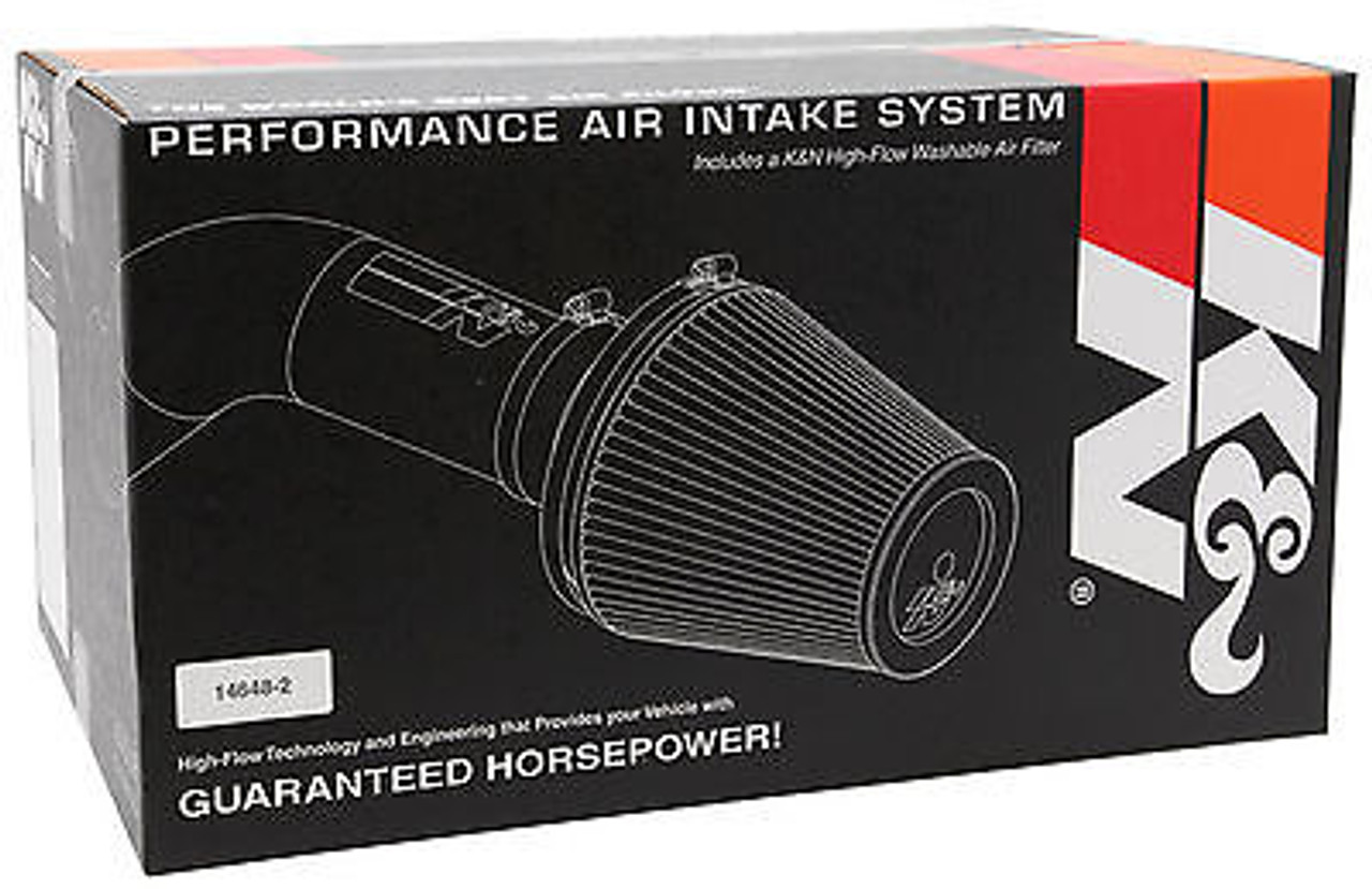 K&N BLACKHAWK COLD AIR INTAKE 2016-2017 TOYOTA TACOMA 3.5L DRY FILTER MIDNIGHT - 71-9039