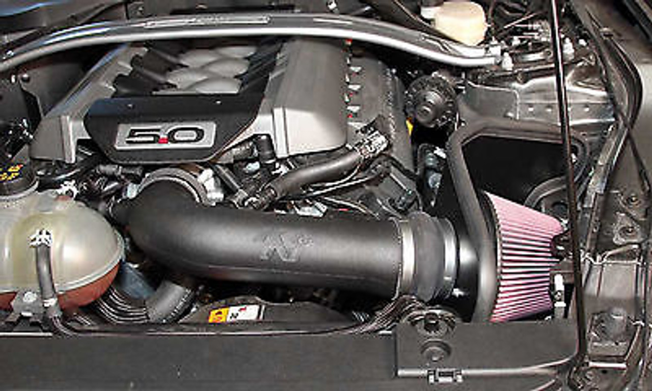 K&N PERFORMANCE COLD AIR INTAKE SYSTEM 15-17 FORD MUSTANG GT 5.0L V8