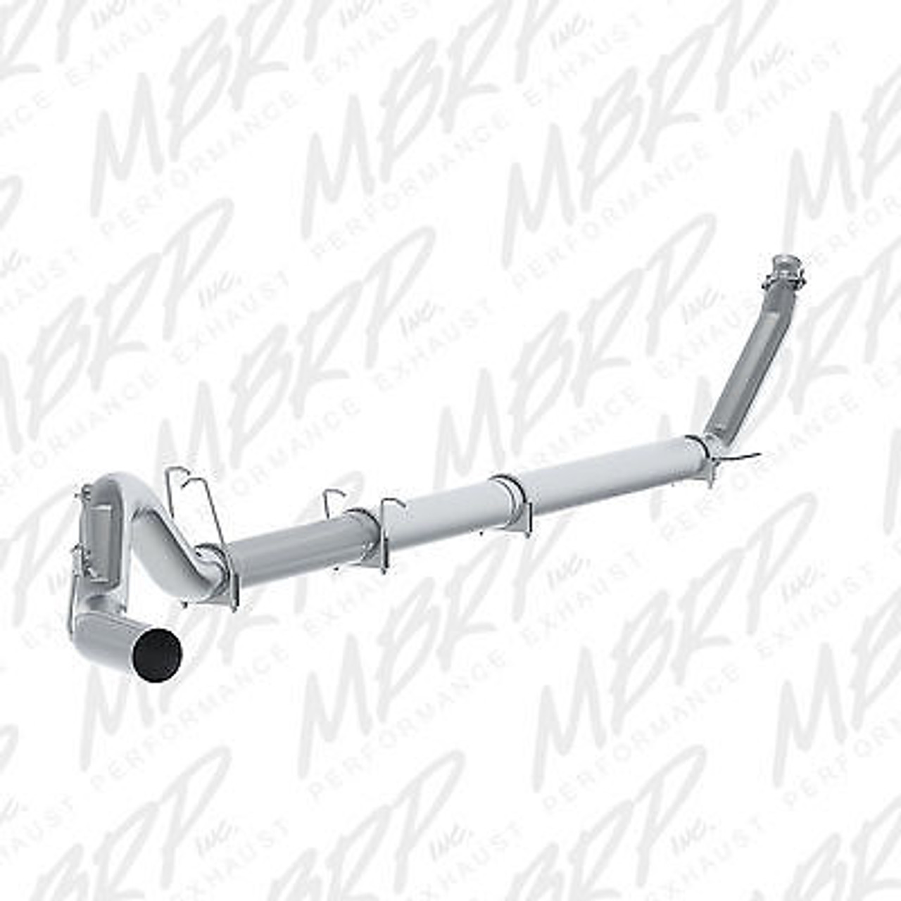 MBRP 5" EXHAUST FOR 1994-2002 DODGE RAM CUMMINS DIESEL 5.9L NO MUFFLER WITH TIP - S61120PLM T5125