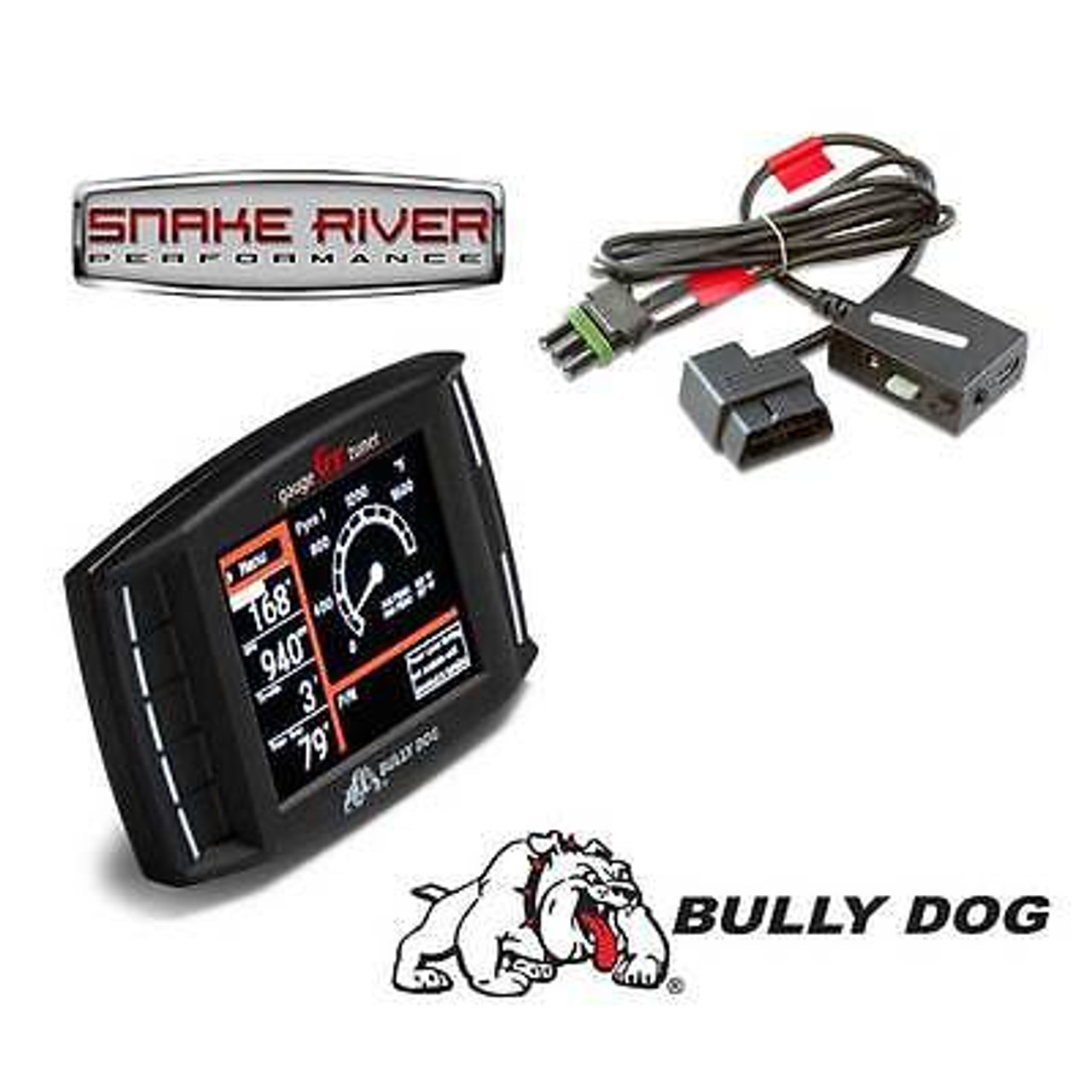 BULLY DOG TRIPLE DOG GT DIESEL TUNER FOR 13-17 DODGE CUMMINS W UNLOCK CABLE - 40420 42214